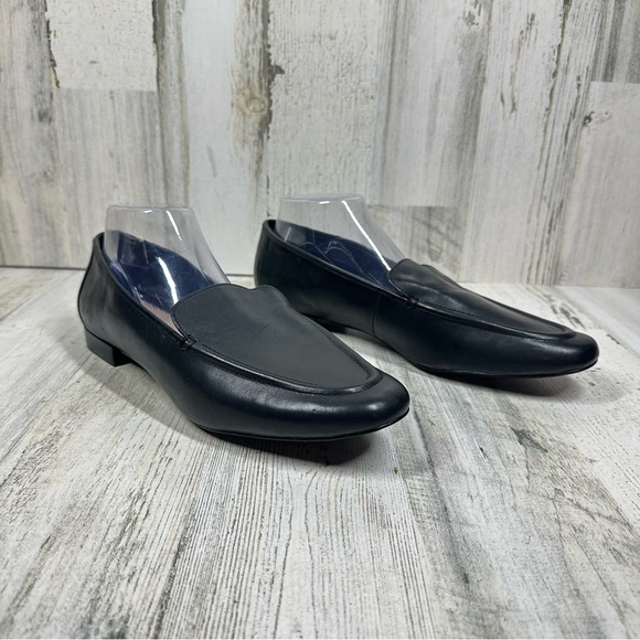 Aldo Women’s Joeya Pointed Toe Flats Slip On Loafers Black Leather Low Top #5 - Picture 7 of 11